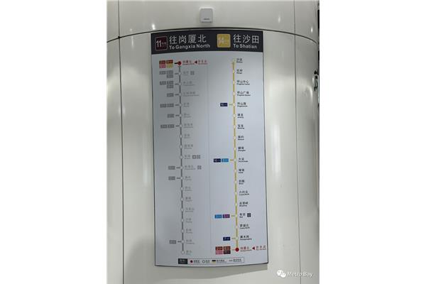 地鐵14號線路圖