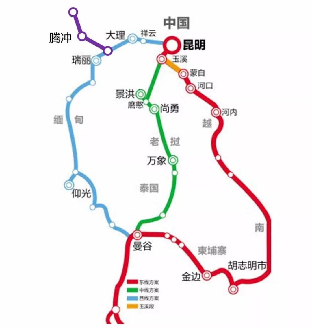 昆明大理西雙版納路線