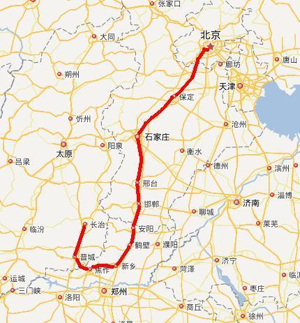 太原到張家口的火車